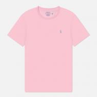 Мужская футболка  Classic Crew Neck 26/1 Jersey, цвет розовый, размер XXL Polo Ralph Lauren