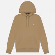 Мужская толстовка  Loopback Fleece Hoodie, цвет бежевый, размер XXL Polo Ralph Lauren