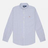 Мужская рубашка  Classic Oxford Custom Fit, цвет белый, размер M Polo Ralph Lauren