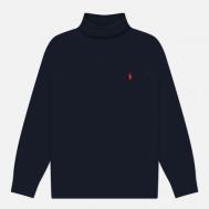 Мужская толстовка  Embroidered Pony Fleece Turtle Neck, цвет синий, размер XXL Polo Ralph Lauren