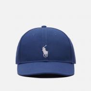 Кепка  Twill High-Crown Ball, цвет синий Polo Ralph Lauren