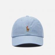 Кепка  Classic Sport Organic Oxford, цвет голубой Polo Ralph Lauren