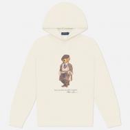Мужская толстовка  Polo Bear Fleece Hoodie, цвет белый, размер XL Polo Ralph Lauren
