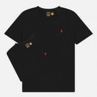 Комплект мужских футболок  2-Pack Slim, цвет чёрный, размер S Polo Ralph Lauren