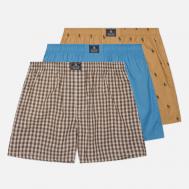 Комплект мужских трусов  Open Classic Boxer 3-Pack, цвет комбинированный, размер XXL Polo Ralph Lauren