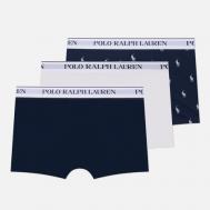 Комплект мужских трусов  Classic Trunk 3-Pack, цвет комбинированный, размер L Polo Ralph Lauren