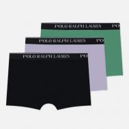 Комплект мужских трусов  Classic Trunk 3-Pack, цвет комбинированный, размер L Polo Ralph Lauren