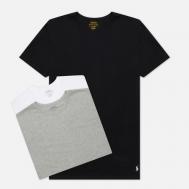 Комплект мужских футболок  Crew Neck 3-Pack, цвет комбинированный, размер S Polo Ralph Lauren