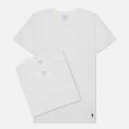 Комплект мужских футболок  Crew Neck 3-Pack, цвет белый, размер XL Polo Ralph Lauren