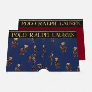 Комплект мужских трусов  Stretch Cotton Trunk 2-Pack, цвет комбинированный, размер M Polo Ralph Lauren