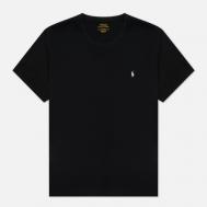 Мужская футболка  BCI Liquid Cotton Sleep Top Crew Neck, цвет чёрный, размер XL Polo Ralph Lauren