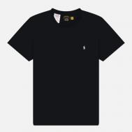 Мужская футболка  BCI Liquid Cotton Sleep Top Crew Neck, цвет чёрный, размер XL Polo Ralph Lauren