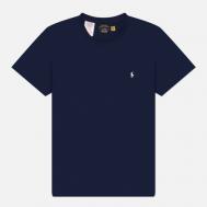 Мужская футболка  BCI Liquid Cotton Sleep Top Crew Neck, цвет синий, размер M Polo Ralph Lauren