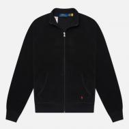 Мужская толстовка  Cotton Blend Velour Sleep Mockneck, цвет чёрный, размер XXL Polo Ralph Lauren