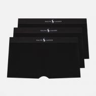Комплект мужских трусов  Classic Modal Blend Trunk 3-Pack, цвет чёрный, размер XXL Polo Ralph Lauren