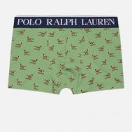 Мужские трусы  Single Trunk, цвет зелёный, размер M Polo Ralph Lauren