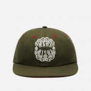 Кепка  Paper Cut 6 Panel, цвет оливковый MAHARISHI