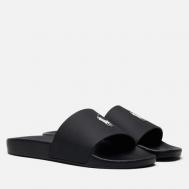 Мужские сланцы  Signature Pony Slide, цвет чёрный, размер 39 EU Polo Ralph Lauren