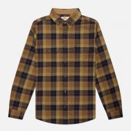 Мужская рубашка  Singi Heavy Flannel, цвет коричневый, размер L FJALLRAVEN