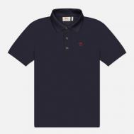 Мужское поло  Crowley Pique, цвет чёрный, размер M FJALLRAVEN