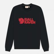 Мужская толстовка  Logo Sweater, цвет чёрный, размер M FJALLRAVEN