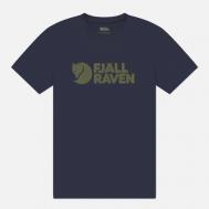 Мужская футболка   Logo, цвет синий, размер XXL FJALLRAVEN