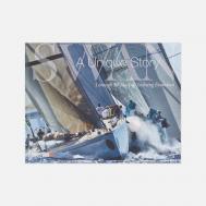 Книга  Nautor's Swan: Through 50 Years Of Yachting Evolution, цвет синий SKIRA