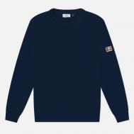 Мужской свитер  Active Cable Patch, цвет синий, размер L Aquascutum