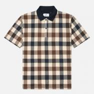 Мужское поло  Macro Iconic, цвет синий, размер XL Aquascutum