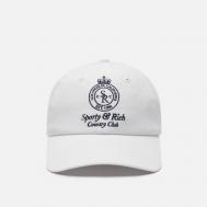 Кепка  Crown Country, цвет белый Sporty & Rich