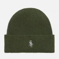 Шапка  SRC Wool, цвет оливковый Sporty & Rich
