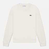 Женский свитер  Round Neck Organic, цвет белый, размер L Lacoste