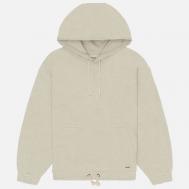 Мужская толстовка  Double Valley Tuck Hoodie, цвет бежевый, размер L ANGLAN