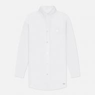 Мужская рубашка  Unbalance Patch Big, цвет белый, размер L ANGLAN