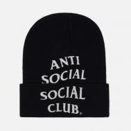 Шапка  Embroidered, цвет чёрный Anti Social Social Club