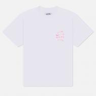 Мужская футболка  Weathered, цвет белый, размер XXL Anti Social Social Club