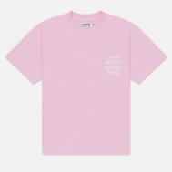 Мужская футболка  Mind Game Weathered, цвет розовый, размер M Anti Social Social Club