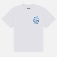 Мужская футболка  Mind Games Glitter, цвет белый, размер XXL Anti Social Social Club