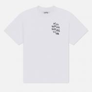 Мужская футболка  Sliced Mind Games, цвет белый, размер XS Anti Social Social Club