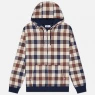 Мужская толстовка  Iconic Full-Zip Fleece Hoodie, цвет бежевый, размер S Aquascutum