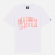 Мужская футболка  Mountain Fill Arch Logo, цвет белый, размер M Billionaire Boys Club
