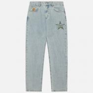 Мужские джинсы  Souvenir Straight Leg Denim, цвет голубой, размер 34 Billionaire Boys Club