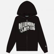 Мужская толстовка  Arch Logo Full Zip Through Hoodie, цвет чёрный, размер S Billionaire Boys Club