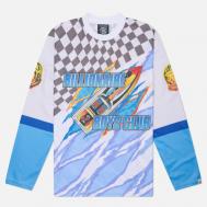 Мужской лонгслив  Speed Ripper Sport Top, цвет голубой, размер M Billionaire Boys Club