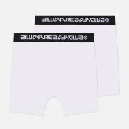 Комплект мужских трусов  Digi Logo Boxer Shorts 2-Pack, цвет белый, размер S Billionaire Boys Club