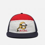 Кепка  Waning Crescent Curved Front 6 Panel, цвет синий Brain Dead