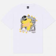 Мужская футболка  Euphoria, цвет белый, размер M Brain Dead