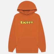 Мужская толстовка  Warped Pullover Hoodie, цвет оранжевый, размер M BUTTER GOODS