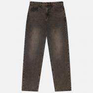 Мужские джинсы  Straight Leg Denim, цвет коричневый, размер 32 BUTTER GOODS