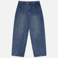 Мужские джинсы  Wide Cut Denim, цвет синий, размер 32 BUTTER GOODS